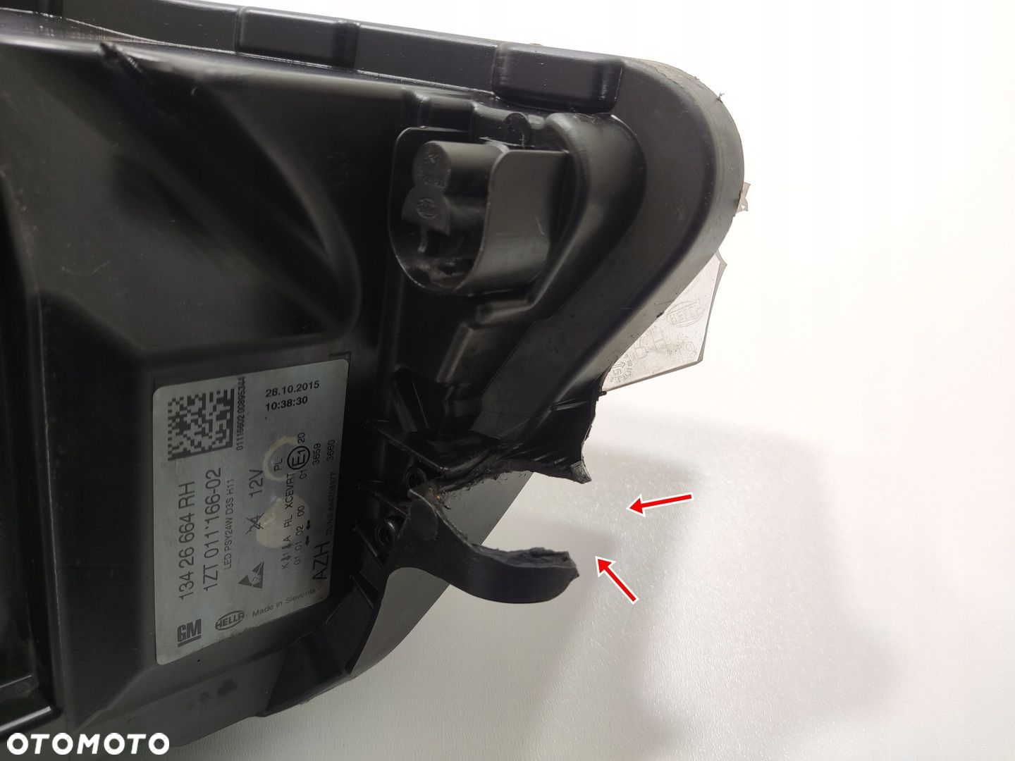 LAMPA PRAWA PRAWY PRZÓD XENON OPEL INSIGNIA I A 2013-2017 LIFT 13426664 - 10
