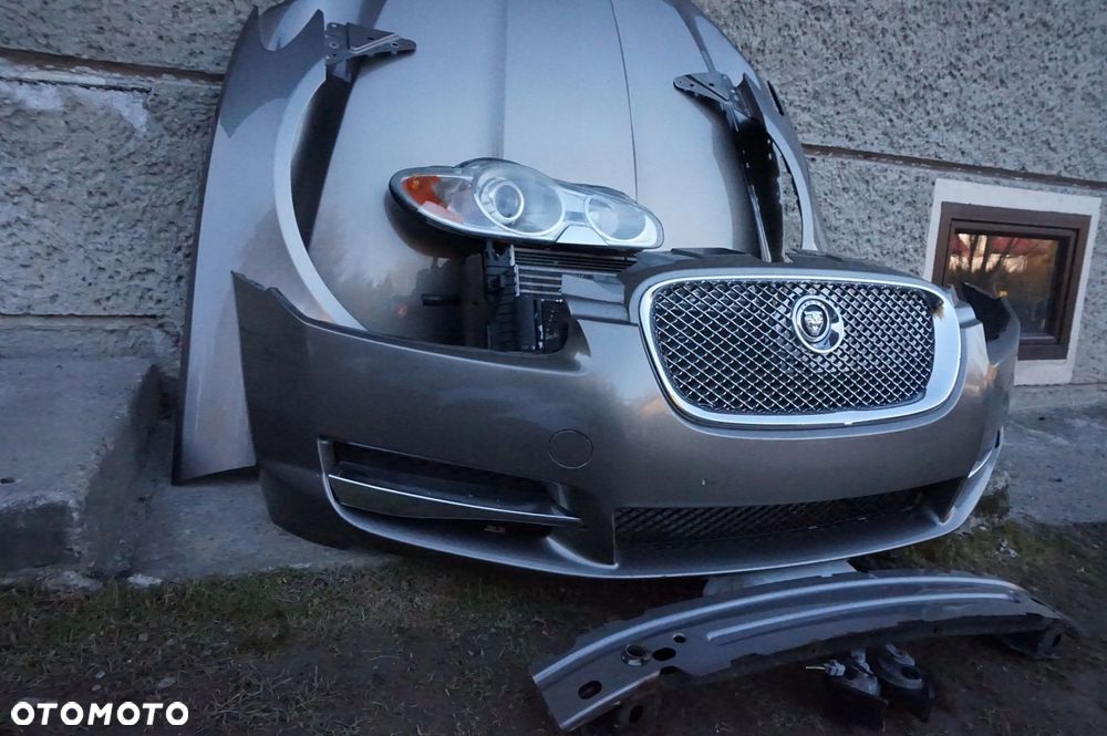 ZDERZAK MASKA BŁOTNIK KOMPLETNY PRZÓD JAGUAR XF - 2