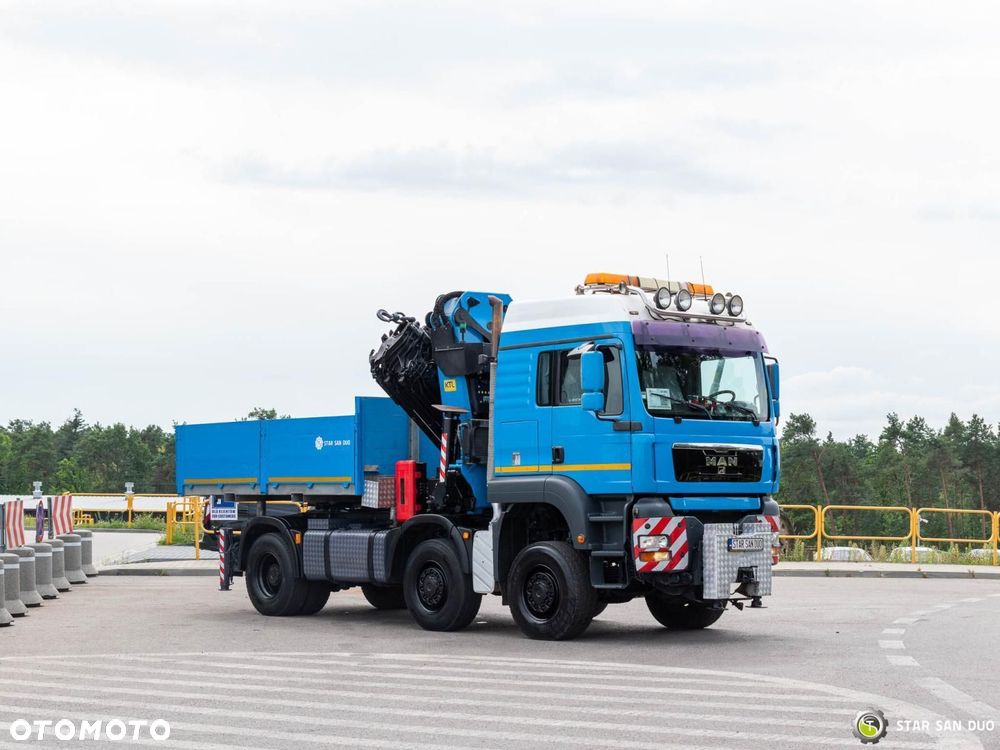 MAN TGA 33.480 6x6 PALFINGER PK 60002 HDS Żuraw Siodło Ciągnik - 14