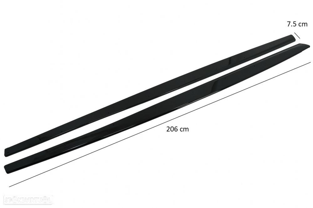 Conjunto Bmw M3 F80 M4 F82 F83 (2014 a 2019) Spoiler, Laminas e Difusor - 7