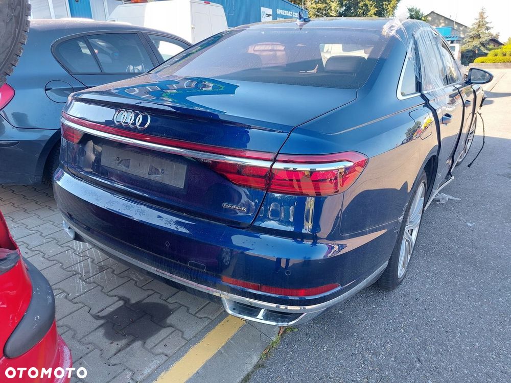 AUDI A8 D5 2022 lift kompletny tył ćwiartka pas tylny lampy zderzak - 2