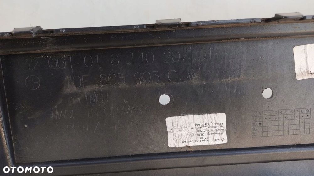 KRATKA ŚRODKOWA ZDERZAKA PRZEDNIEGO CUPRA BORN 10E805903C - 5