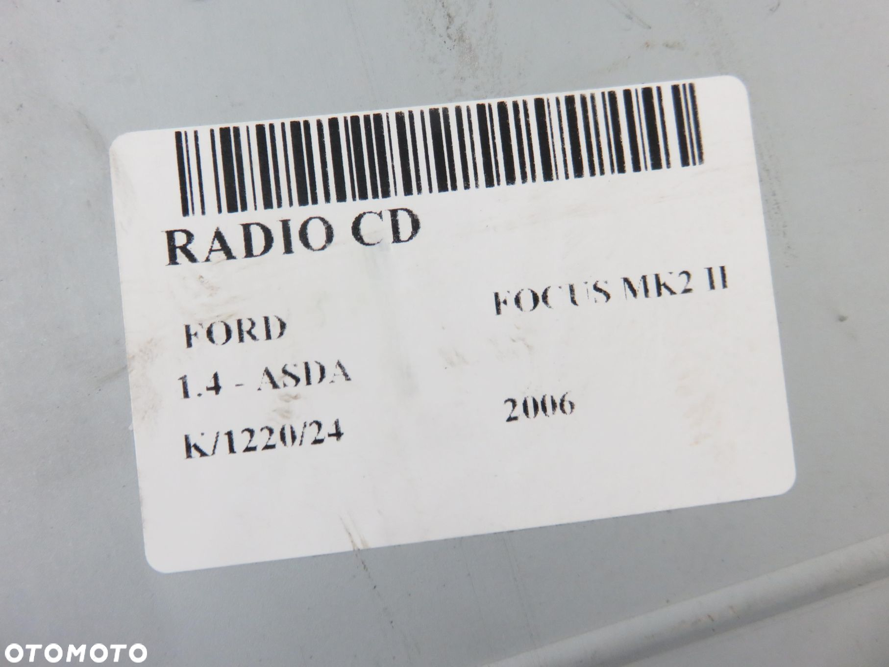 RADIO KASETA  FORD FOCUS MK2 II 4M5T18K876AE - 5