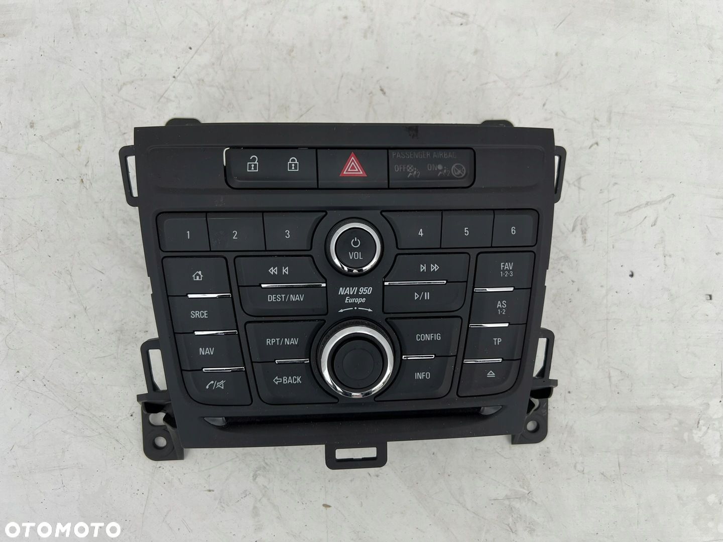 OPEL ZAFIRA C ASTRA J MOKKA PANEL NAWIGACJI RADIA 13474064 - 1