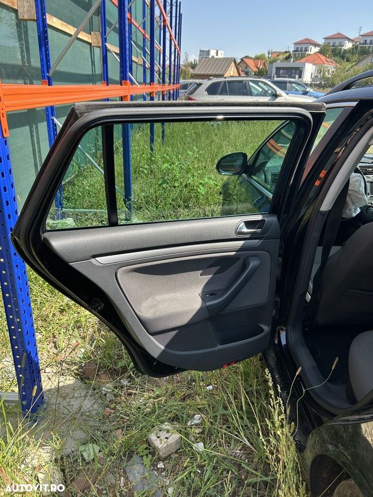 Usa Stanga Spate Volkswagen Golf V Variant 2007 - 2009 Combi 4 Usi NEGRU (1346) - 4