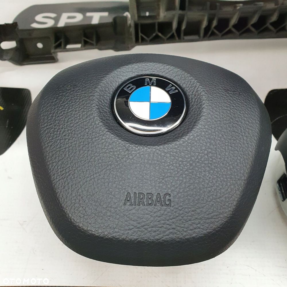BMW X1 F48 DESKA ROZDZIELCZA KONSOLA KOKPIT PULPIT PODUSZKI AIRBAG AIR BAG PASY KIT SET - 7