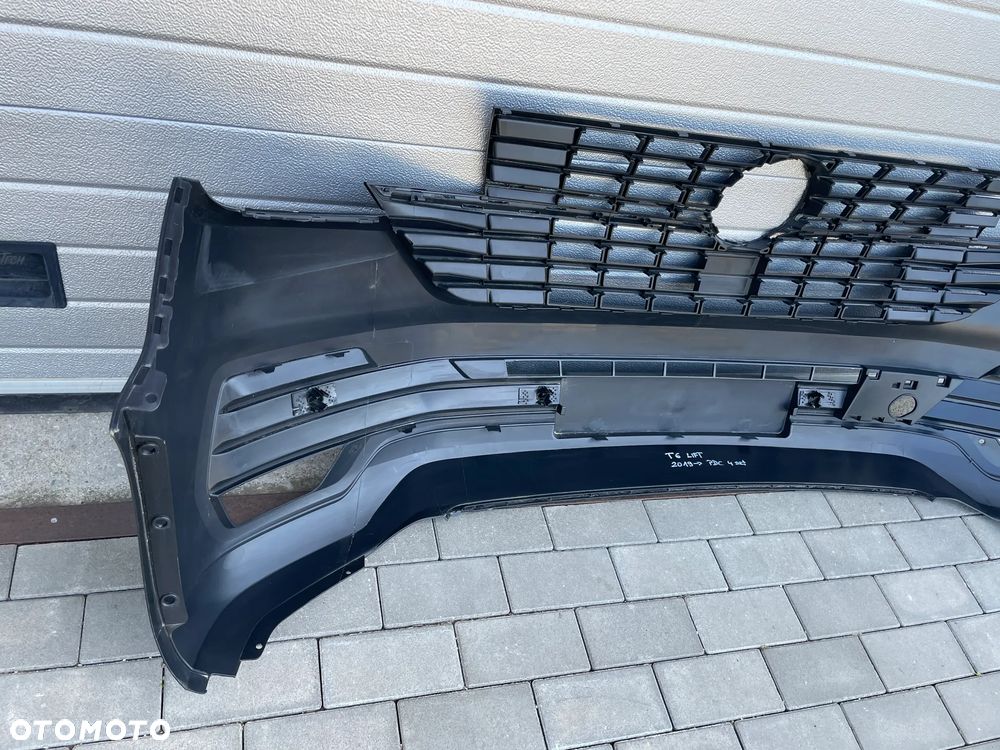 ZDERZAK PRZEDNI VW TRANSPORTER T6 LIFT  2019-- NOWY PDC 4szt - 6