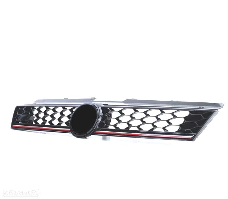 GRELHA FRONTAL VOLKSWAGEN VW POLO 3/5 09-17 LOOK GTI - 3