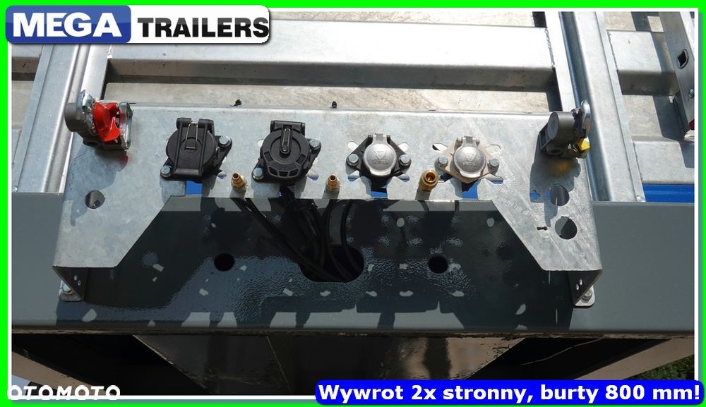 Inny Platforma / Wywrotka 2 strona, 12,60 m, burta 800 mm! - 41