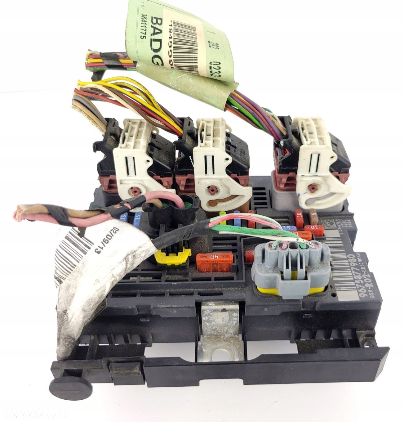 CITROEN C5 III X7 PEUGEOT 9675877980 MODUŁ STEROWNIK BSM WTYCZKI 9675877980 - 1