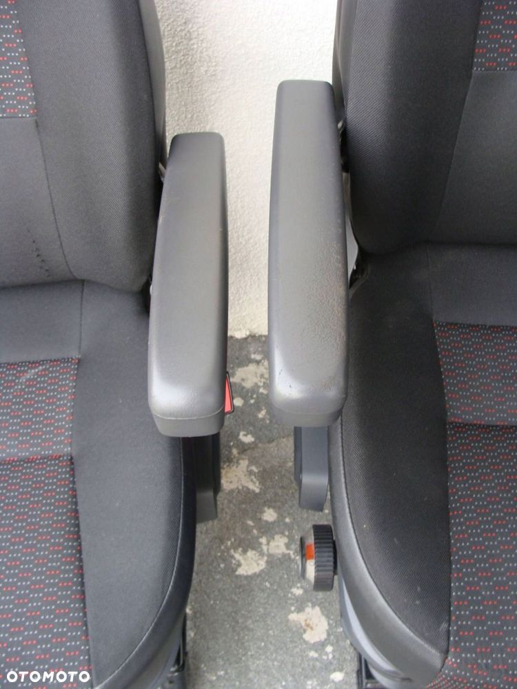 komplet foteli przednich kamper ducato boxer jumper fotel kierowcy pneumaty - 3