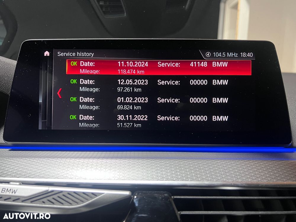 BMW Seria 5 540i xDrive Aut. Sport Line - 6