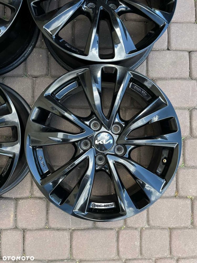 Alufelgi Kia 5x114,3 17 Czujniki Niro Soul Optima Ceed Czarne - 6