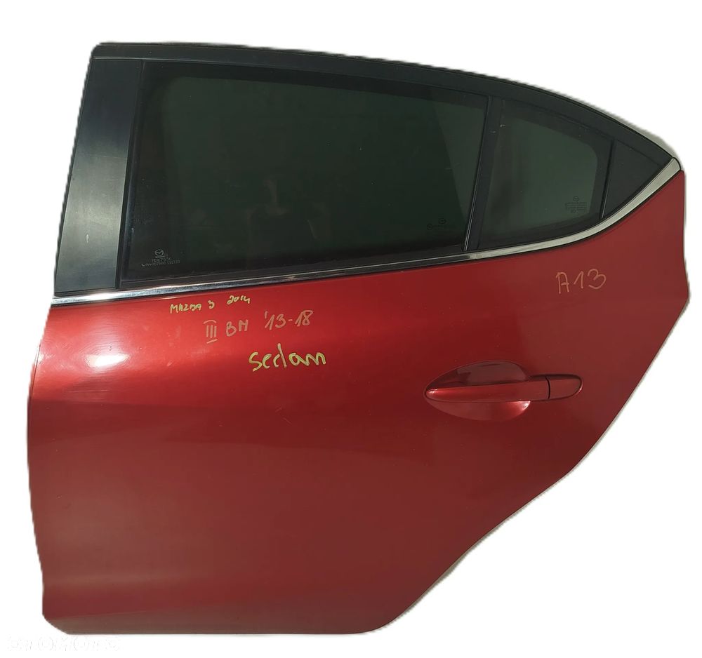 Drzwi lewe tylne tył MAZDA 3 BM 14-17 - 1