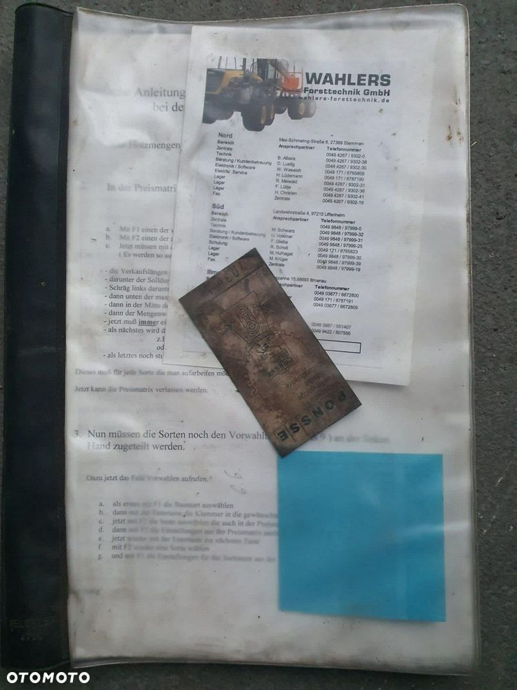 Inny Maszyna Leśna do wycinki drzewa Harwester Ponsse SF Cobra 10 - 11