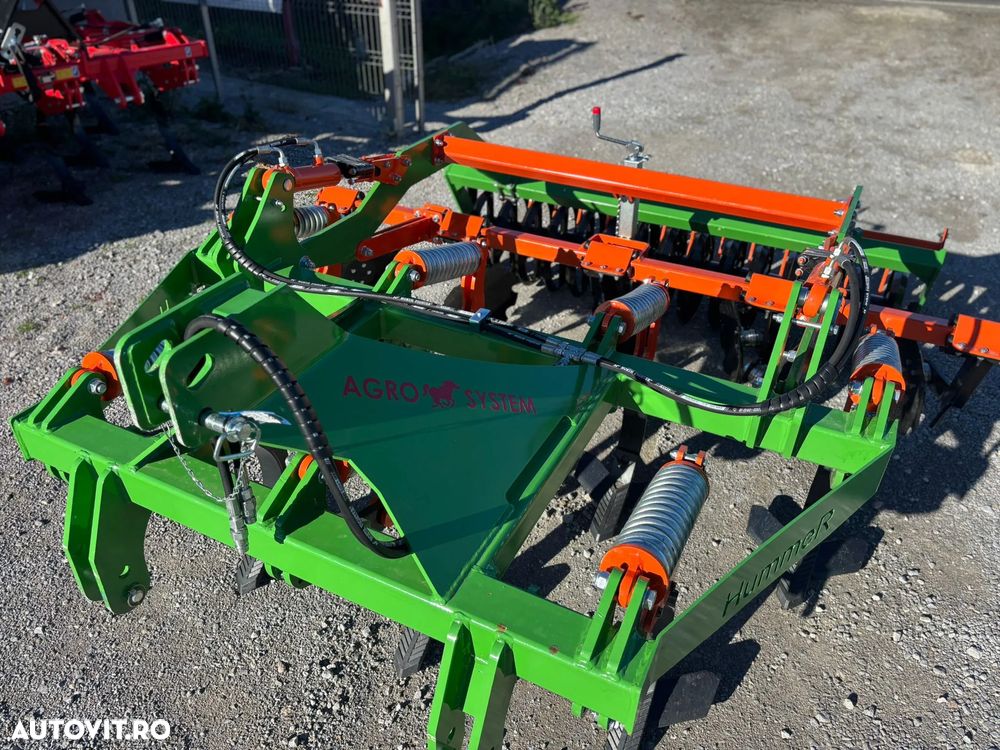 Terraking Gruber dezmiriștitor HUMMER cu arcuri duble - 2