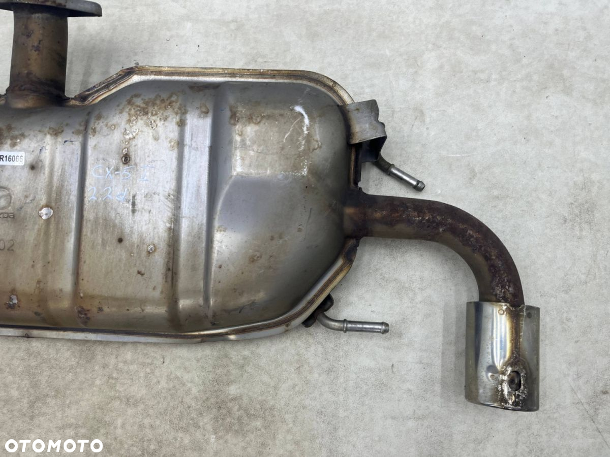Wydech Mazda CX-5 CX5 I 12-17r. 2.2d SKYACTIV diesel tłumik końcowy silnik SH02 - 6