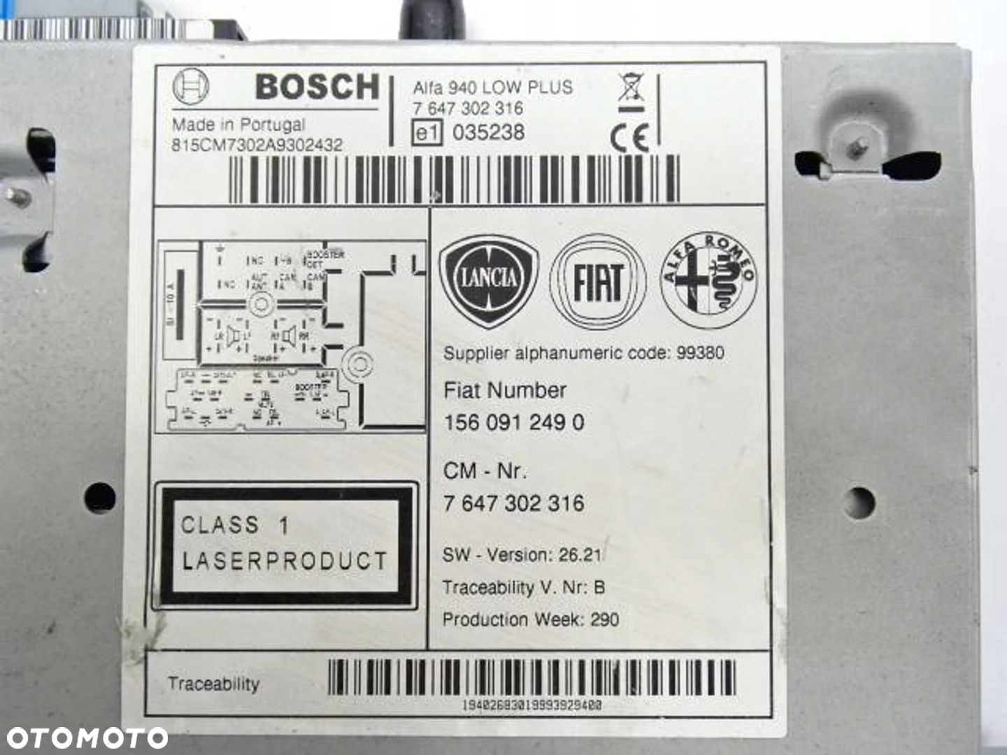Radio CD Alfa Romeo Giulietta - 7