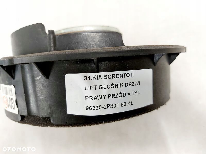 kia sorento ii 2 lift głośnik drzwi przód 96330-2p801 - 4