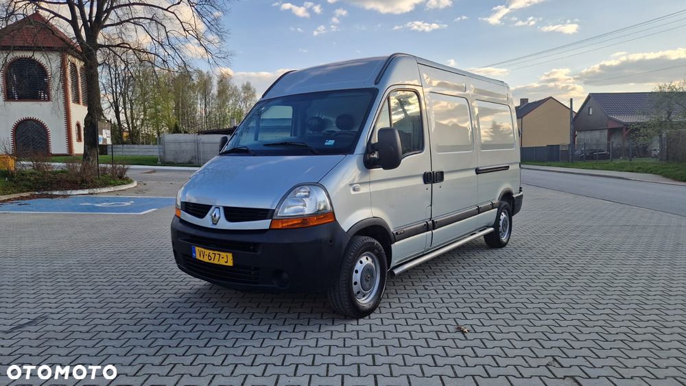 Renault MASTER L2H2 Klima 2xDrzwi Boczne Tempomat Furgon 3os Pdc Rury - 1