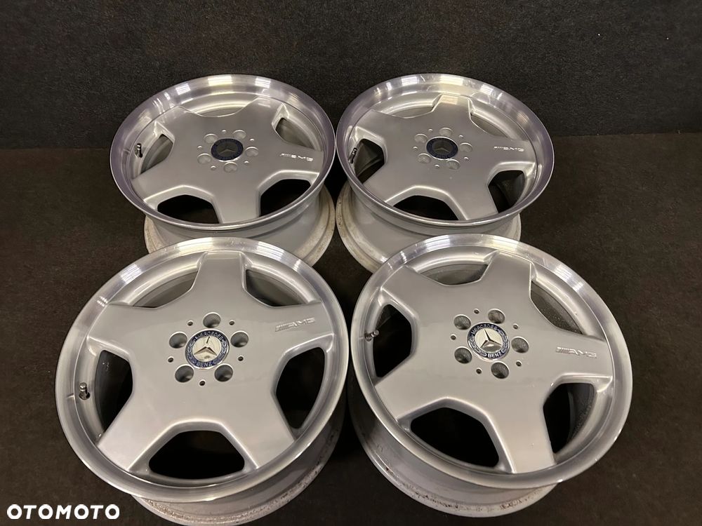 Alufelgi Mercedes Monoblock AMG S-Klasa W220, CL C215 18 cali 5x112 4szt. Dwie szerokości! ŁADNE! - 4