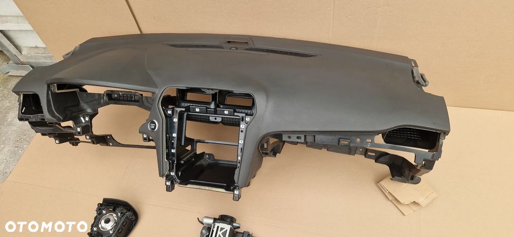 FORD MONDEO MK5 LIFT KONSOLA DESKA AIR BAG PASY KOMPLET - 10