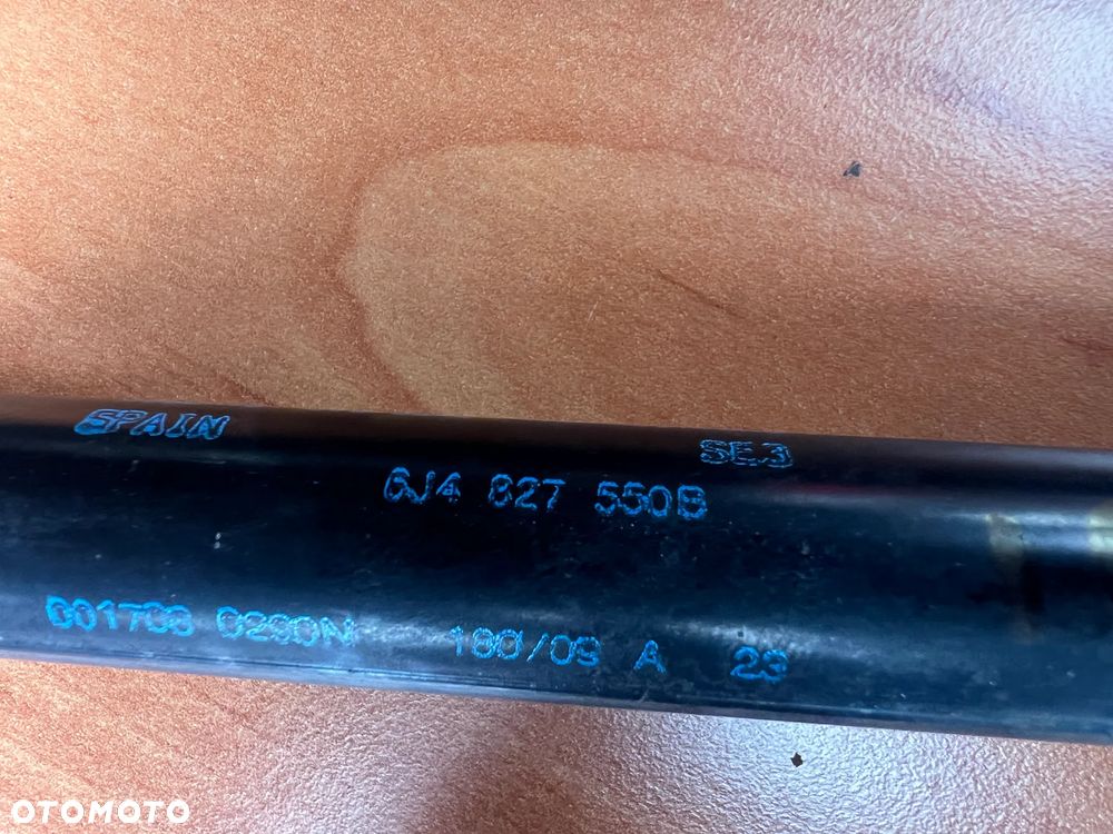 SIŁOWNIK TELESKOP KLAPY TYLNEJ BAGAŻNIKA SEAT IBIZA IV 6J4827550B KOMPLET - 3