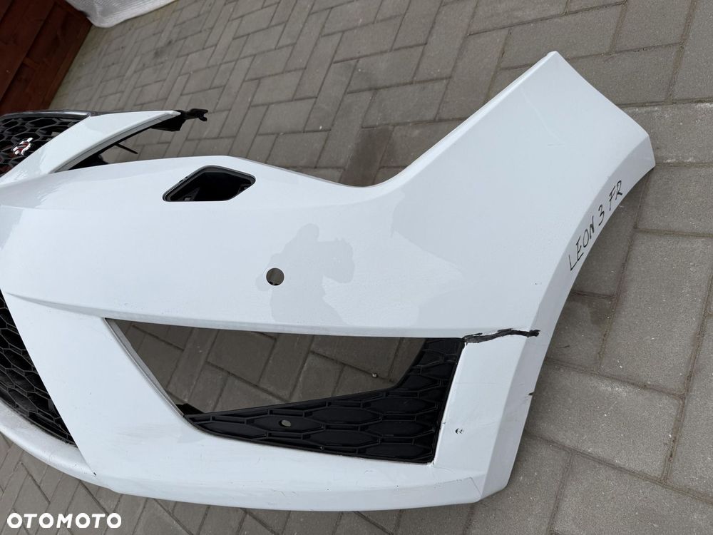 SEAT LEON III FR ZDERZAK PRZEDNI PRZÓD 5F0807221M - 4