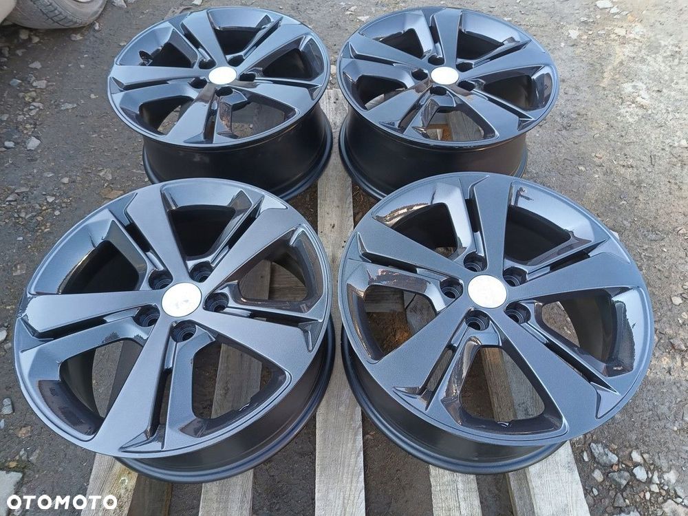 peugeot 308 ii t9 felgi 17" 5x108 et44 7.5j jak nowe grafit 9677989777 - 4
