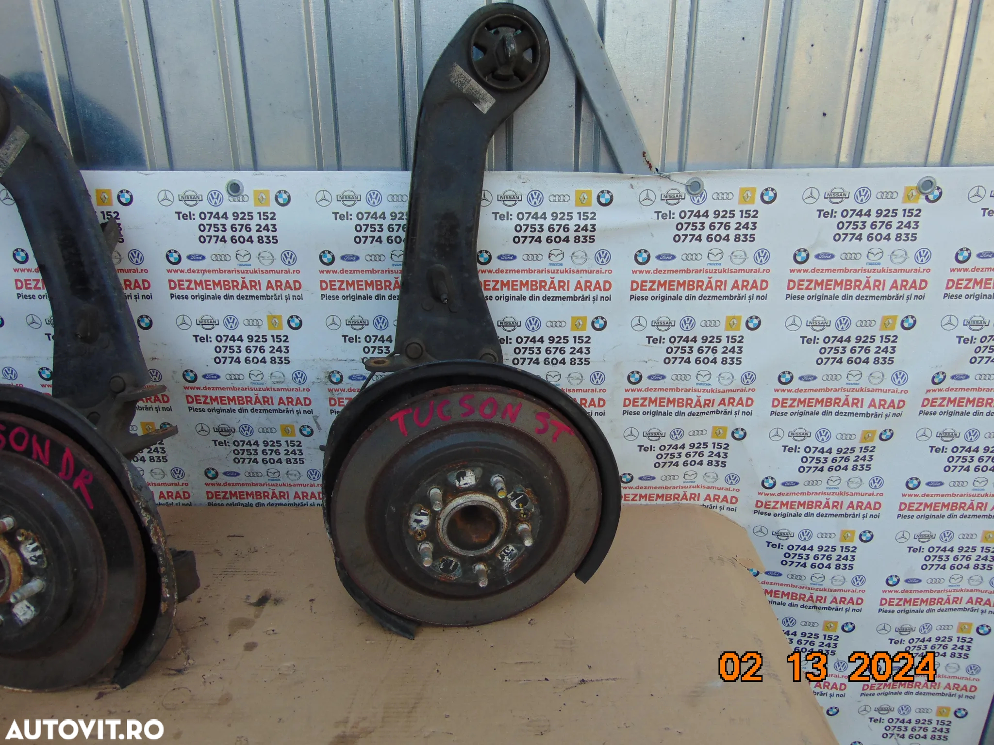 Fuzeta spate Hyundai Tucson 2014-2020 fuzete spate Kia Sportage stanga dreapta - 2