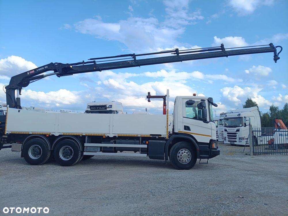Scania P450, 6X4,HIAB188 HIDUO ES4,200tyś, Sprowadzony serwis !! - 3