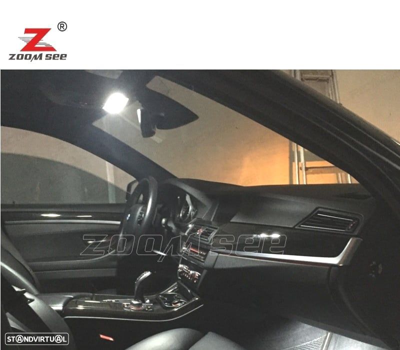KIT COMPLETO DE 19 LÂMPADAS LED INTERIOR PARA MERCEDES CLASE ML W164 ML320 ML350 ML420 ML450 ML500 - 2