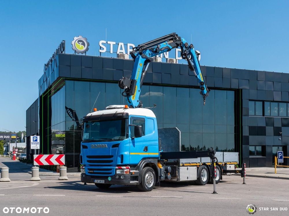Scania SCANIA G440 6x4 PALFINGER PK 34002 SH Fly Jib Wciągarka Crane - 11