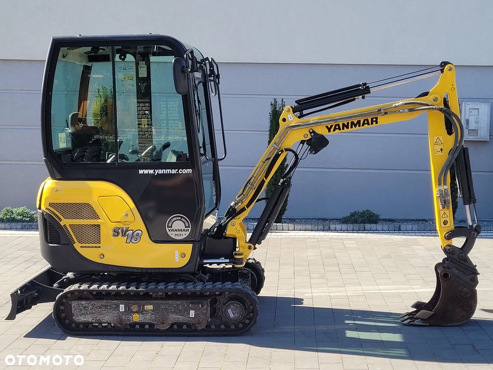 Yanmar SV18 / 1900h / sprowadzona / 2 łyżki / - 1