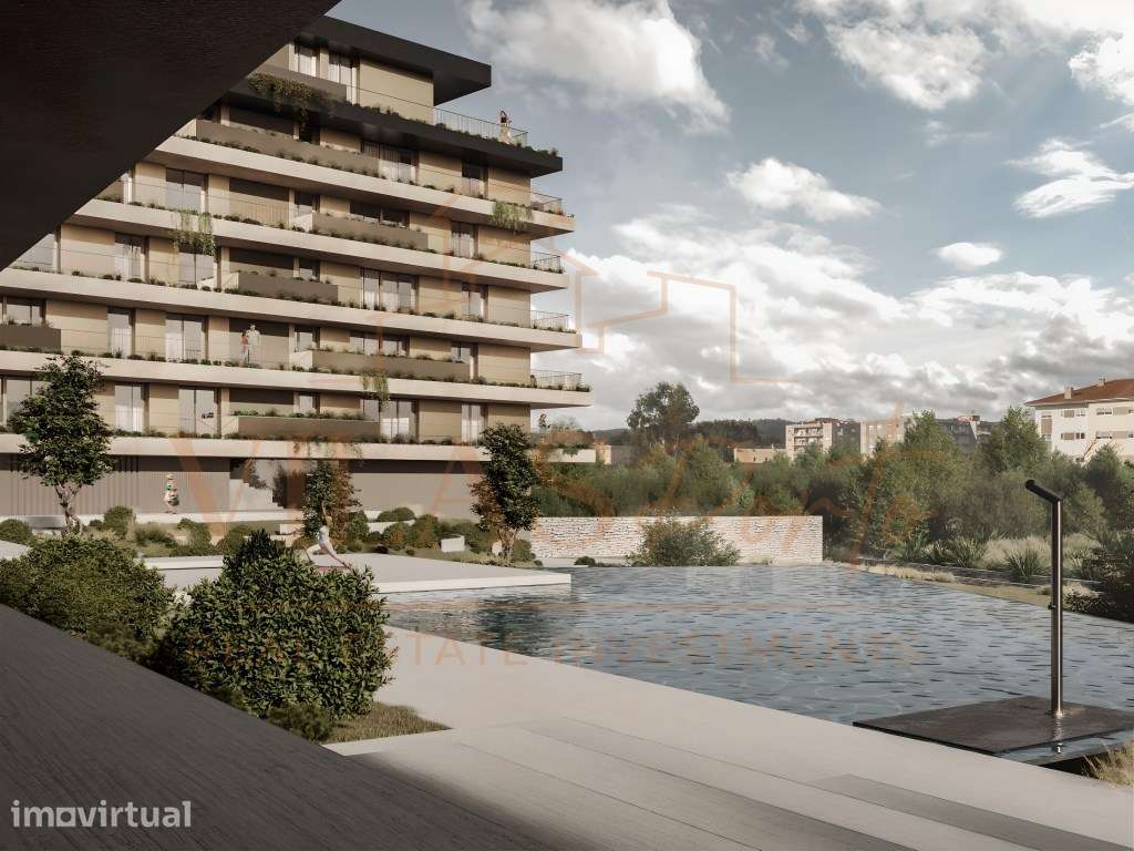 Penthouse de Luxo T4 - Condomínio Privado - 3 Frentes - Paços de Fe... - Grande imagem: 5/52
