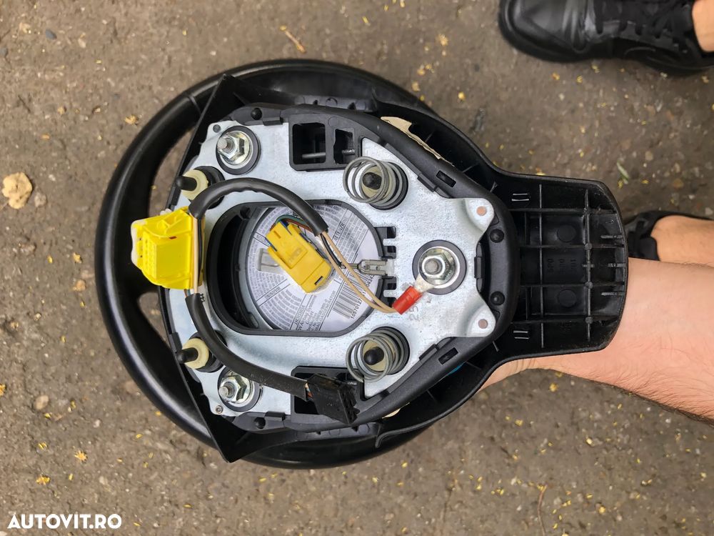 Volan piele negru cu comenzi si airbag Seat 2005 - 5