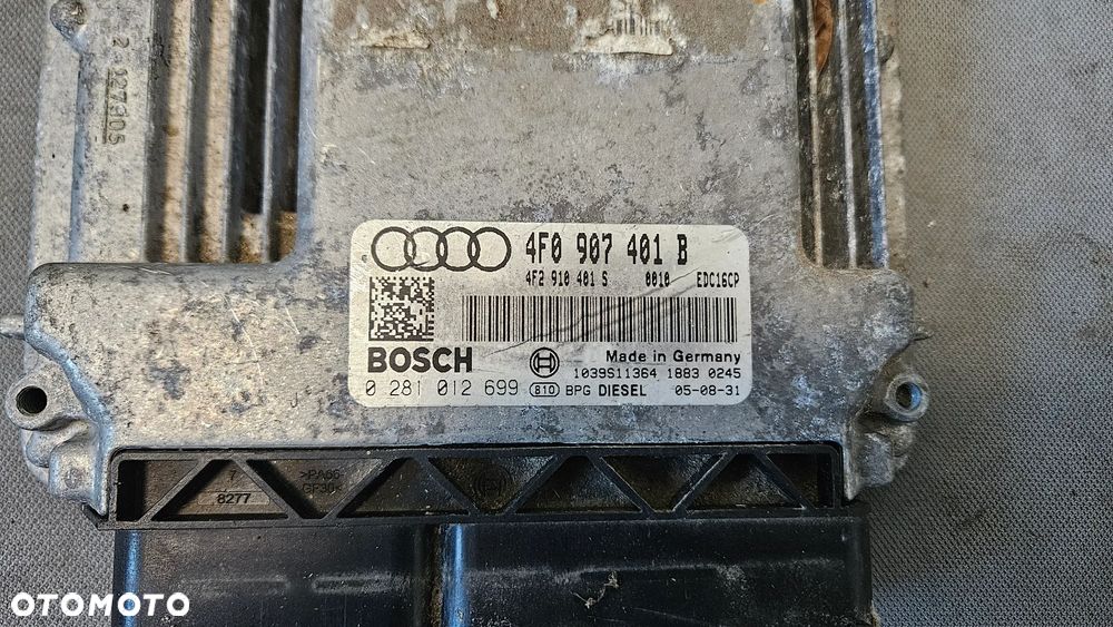 Komputer sterownik silnika AUDI A6 C6 4F 3.0 TDI 4F0907401B 4F0910401S - 2