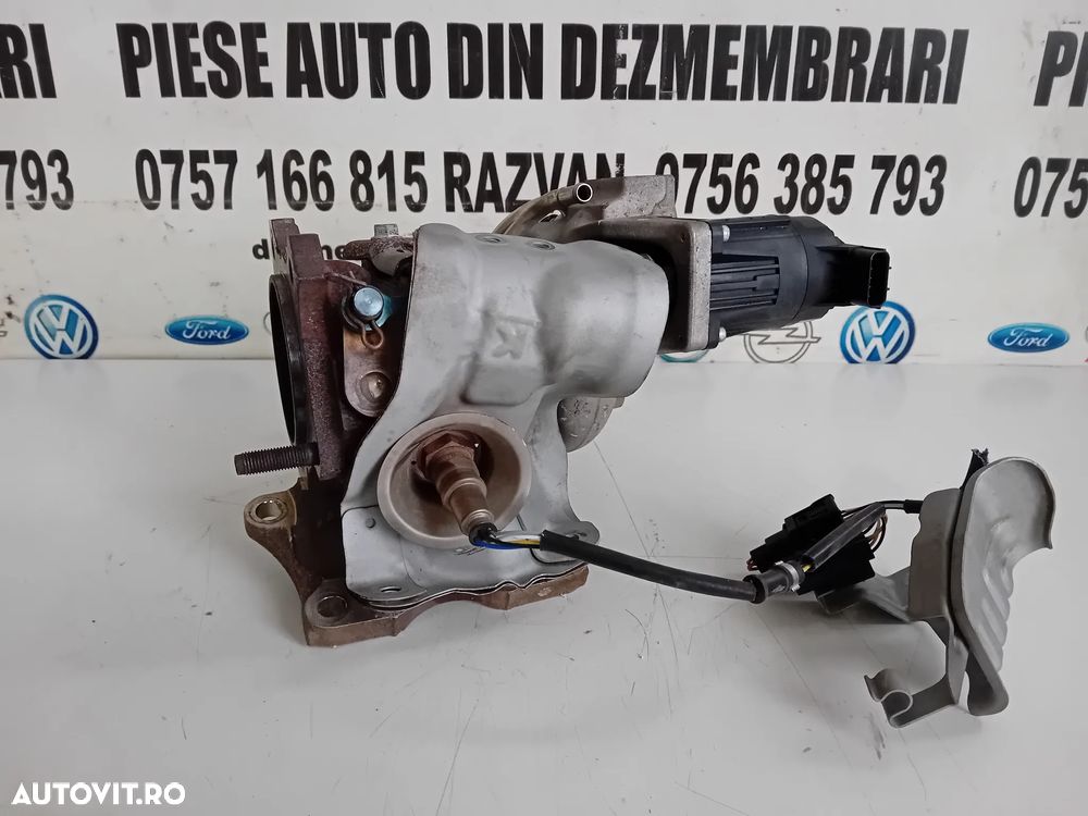 Turbo Turbina Honda Civic HRV HR-V 1.5 Benzina 2015-2020 Motor L15BA 18.000 Km Cod 49373-07013 - 3