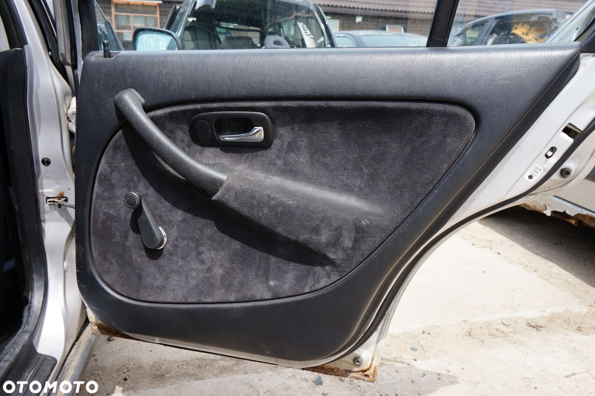 DRZWI TYLNE PRAWE CIVIC VI KOMBI NH614M  SREBRNY HONDA 1995-2001 - 5
