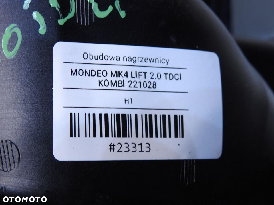 NAGRZEWNICA OBUDOWA FORD MONDEO MK4 2.0 TDCI - 8