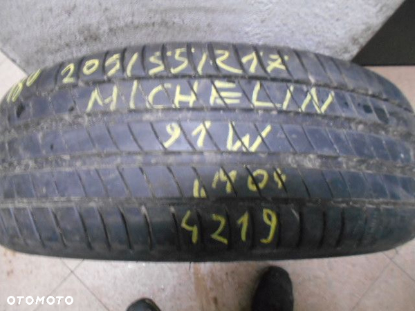 Opona pojedyńcza 205/55r17 michelin primacy 3 MO 6,8mm lato