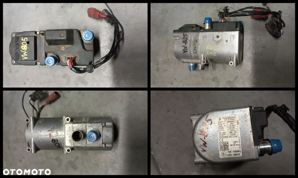 UŻYWANE OGRZEWANIE POSTOJOWE WEBASTO TOURAN I 1.9 TDI - 21