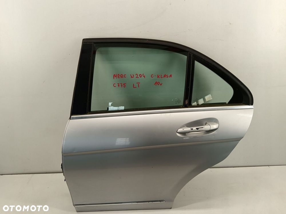 DRZWI LEWE TYŁ TYLNE MERCEDES C-KLASA W204 07-11 C775 - 1