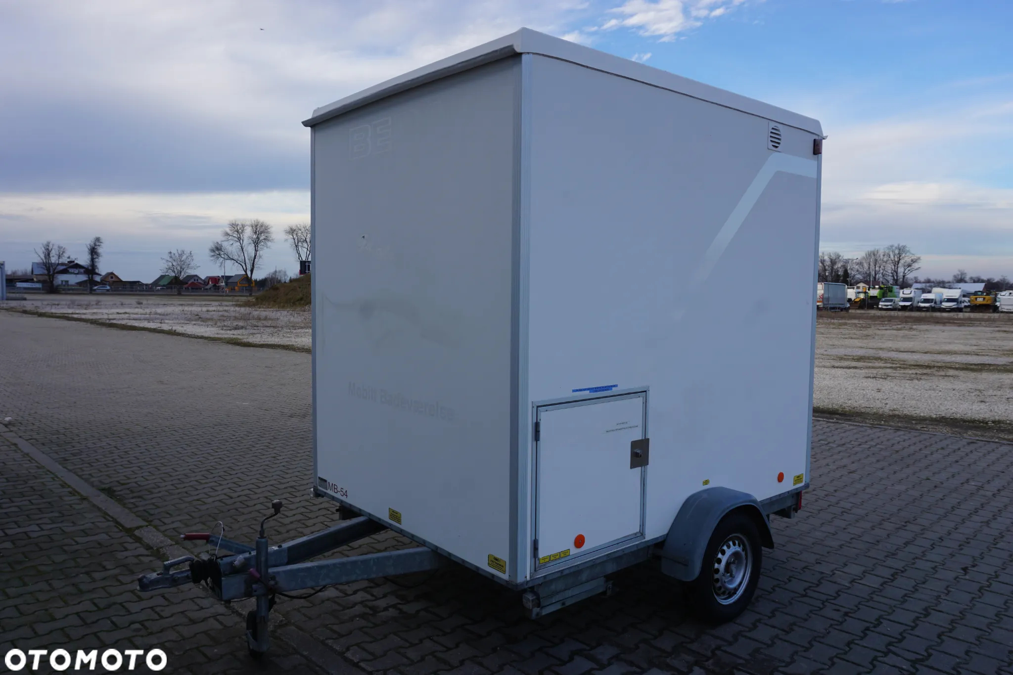 Inny Scanvogn Przyczepa socjalna Łazienka (Toaleta + prysznic) 240x230 750kg - 5