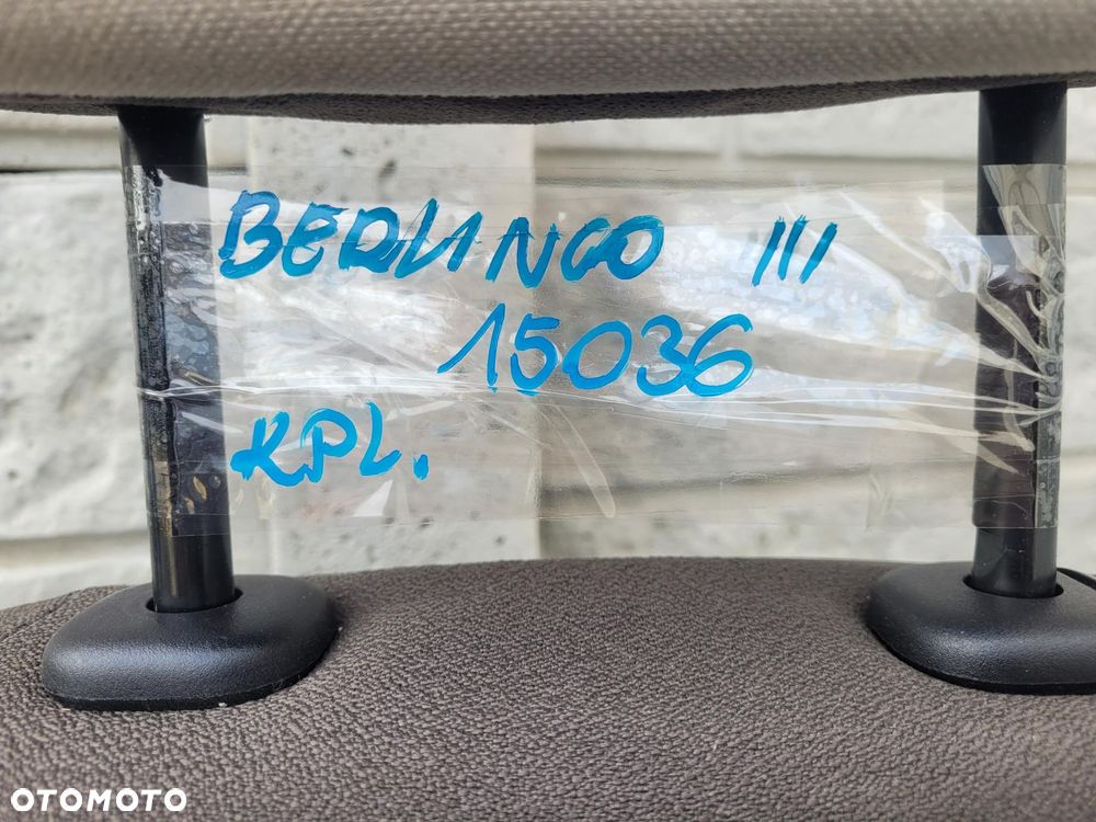 FOTELE KANAPA KOMPLET CITROEN BERLINGO III  #15036 - 12