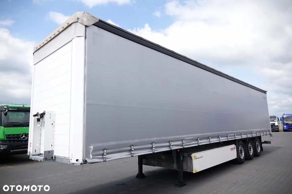 Schmitz Cargobull FIRANKA / STANDARD / OŚ PODNOSZONA / KOSZ NA PALETY - 2