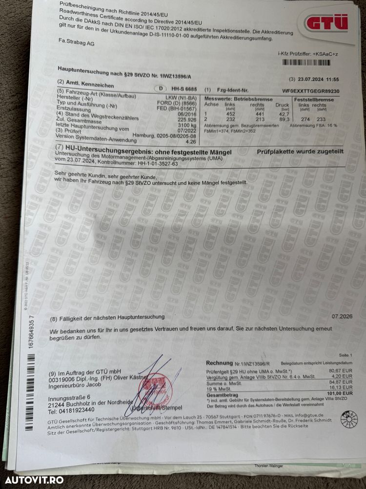 Ford Transit 2017 2.2tdi Punte Dubla 7 locuri  Bena Aluminiu TVA Camioneta Dokka 7 locuri Carosata Pick-Up Unic Proprietar de noua Reprezentanța Ford Carte Service Istoric Complet km reali Clima AC Nu Mercedes Sprinter VW crafter Boxer Peugeot - 20