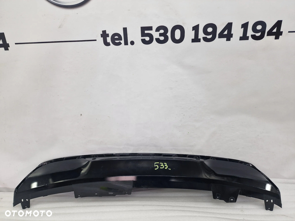 RENAULT MEGANE IV 4 KOMBI 16- DYFUZOR / SPOJLER ZDERZAKA TYLNEGO TYLNIEGO TYŁ NA WYSOKI POŁYSK , NR 850180956R , NR AUKCJI DT533
