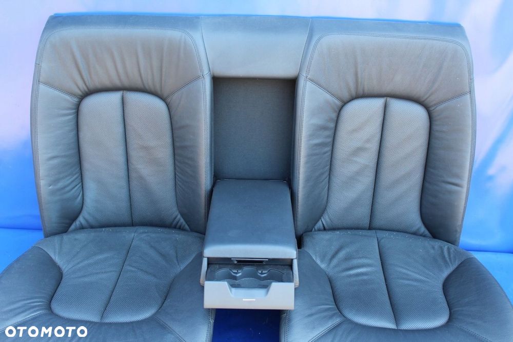 Fotele komplet  kanapa czarne perforowane Mercedes W215 C215 CL CL500 Lift - 16