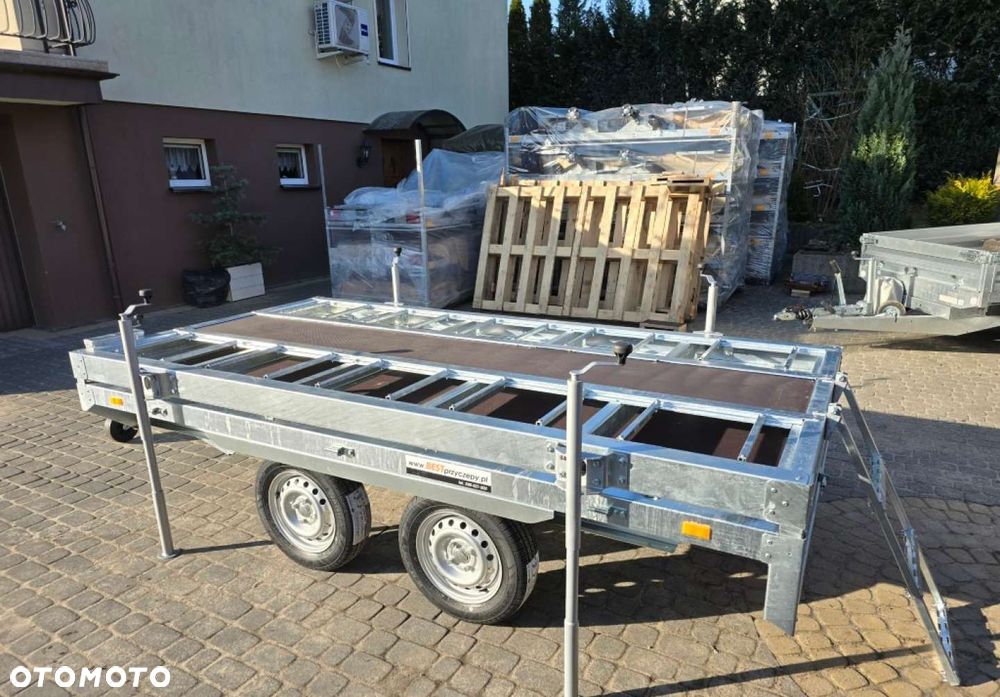 Zaslaw Przyczepa do przewozu uli Zasław 300 HL Hochlader 300 x 150 cm - 9